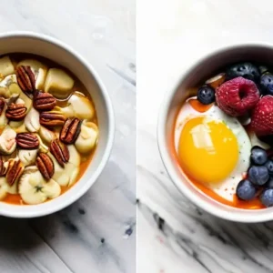 Полезные завтраки на неделю: идеи для здорового начала дня